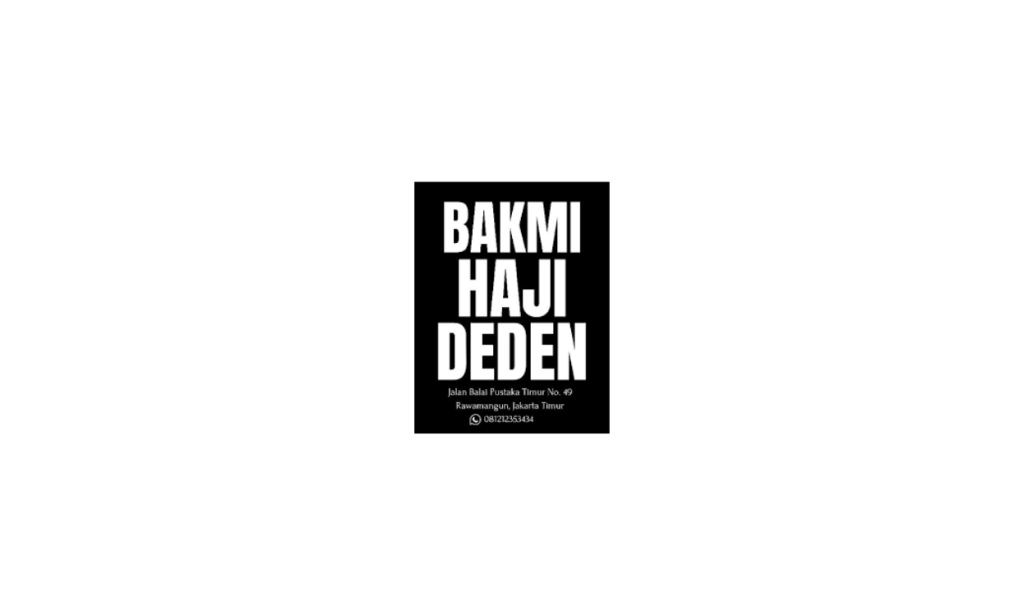 Bakmi Haji Deden